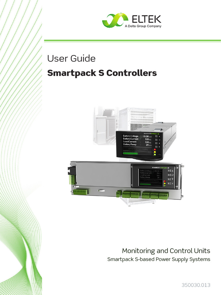 Smartpack S Controller User Guide | PDF | Power Supply | Electrical ...