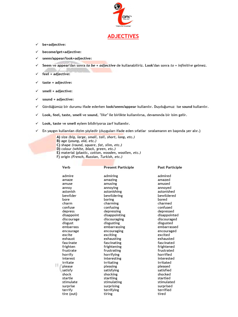 Adjectives Adverbs | PDF