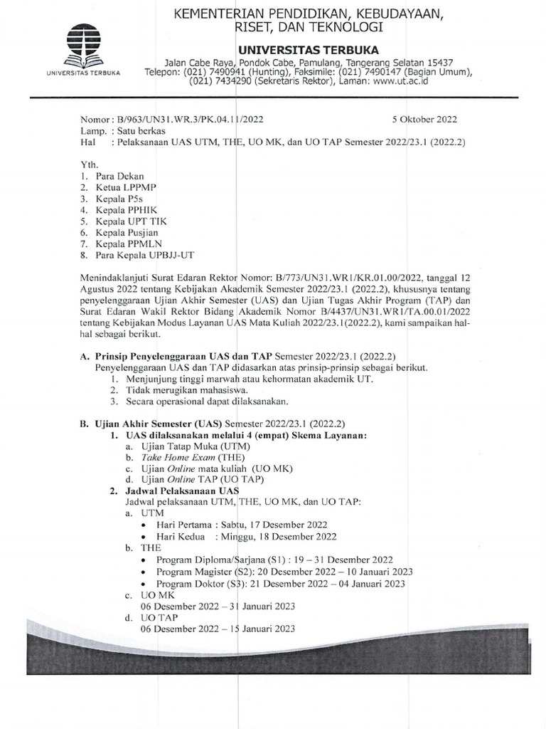 Ut Ujian | PDF