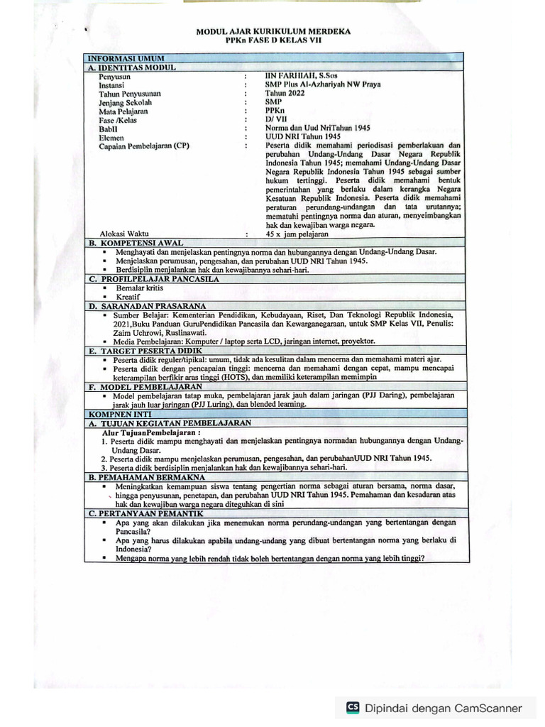 RPP | PDF