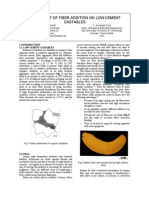 The Effect of Fiber Addition On Low Cement Castables