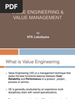 Value Engineering & Value Management: NTK Lokuliyana