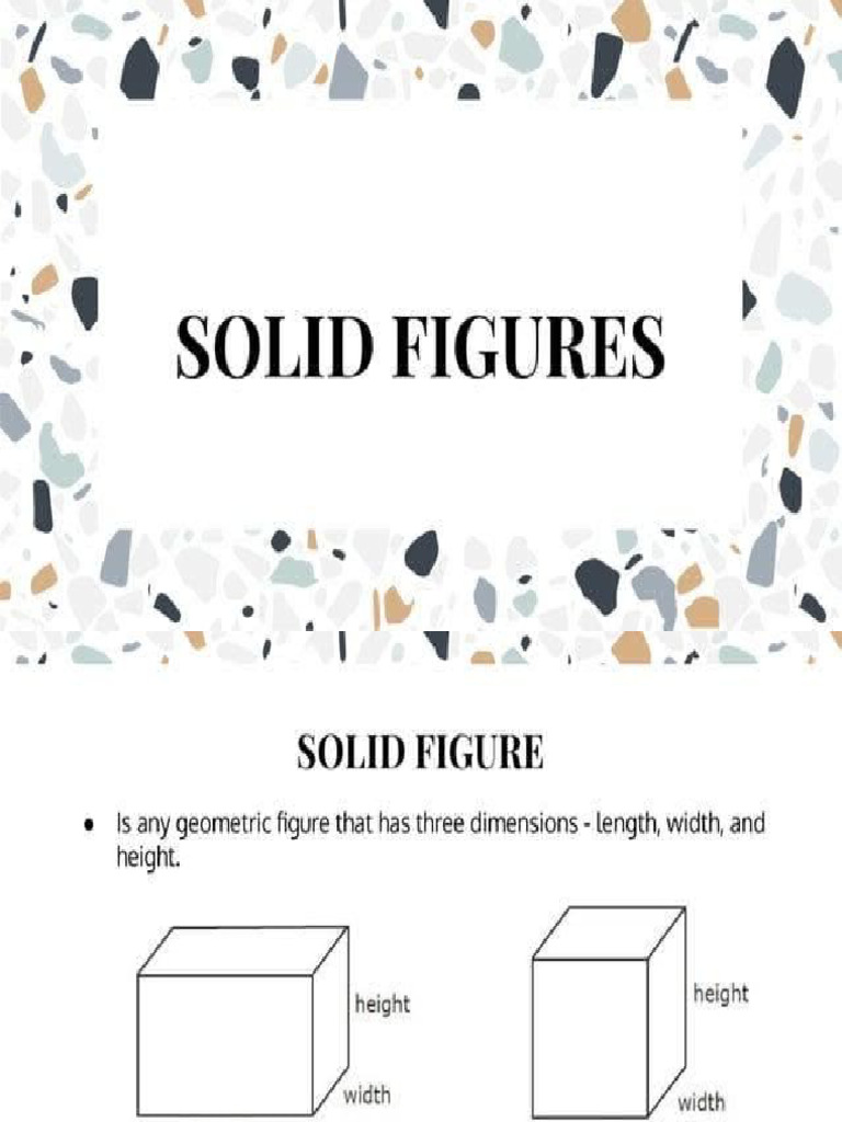 Properties of Solid Figures Explained | PDF