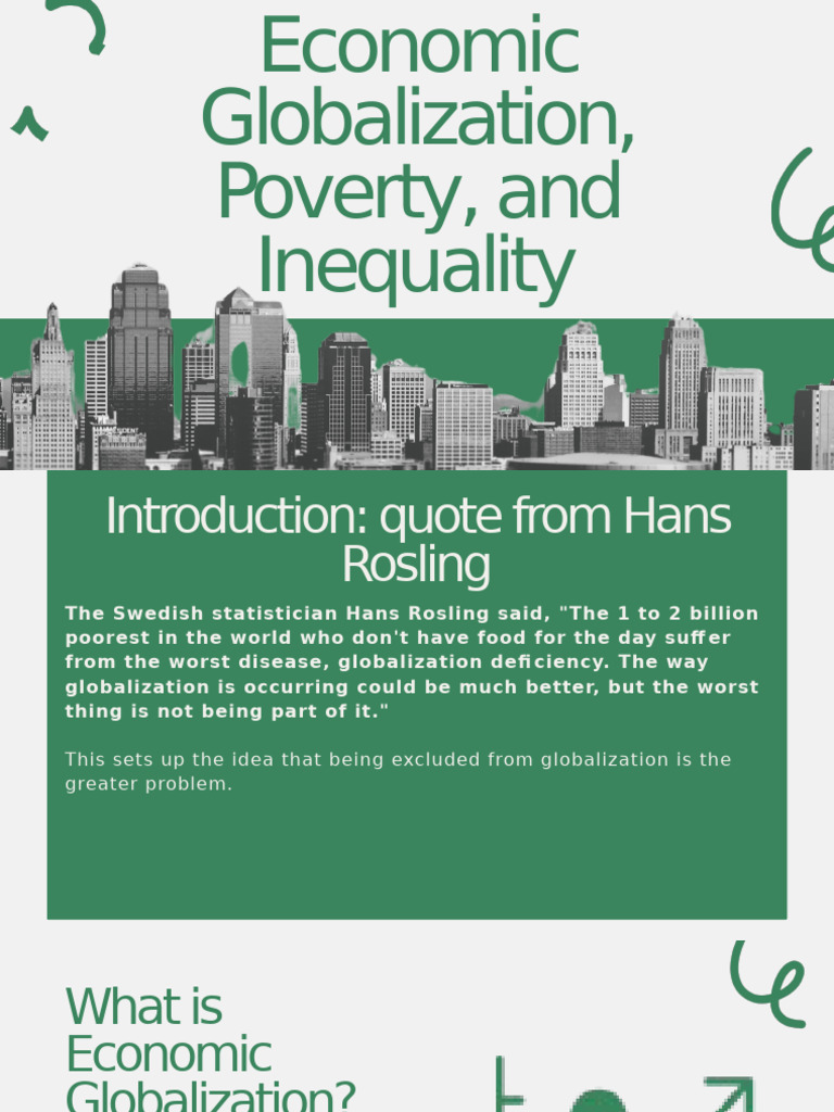 Globalization's Impact on Poverty & Inequality | PDF | Globalization ...