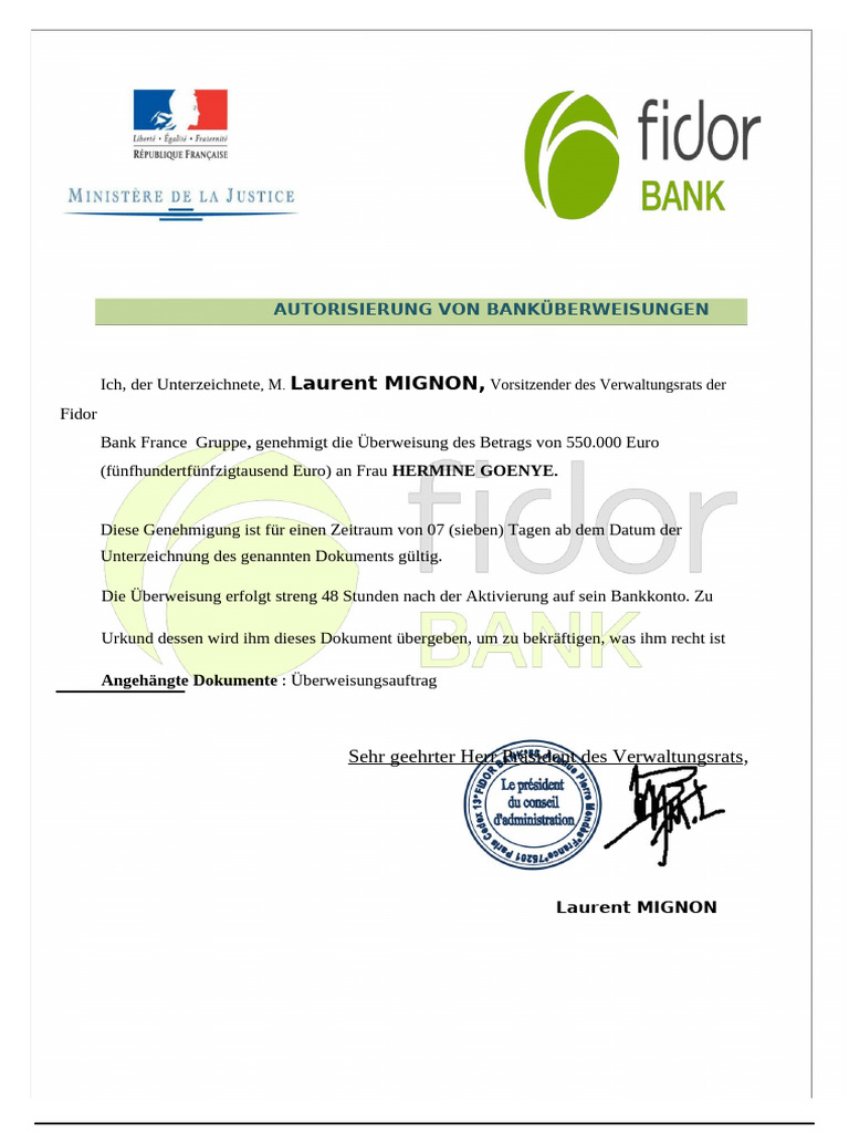 Autorisation | PDF