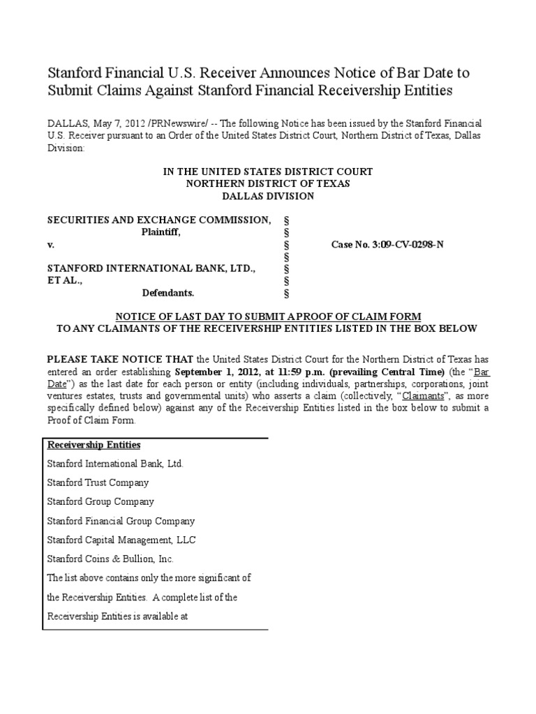 Stanford PRNW Final PDF Receivership Bankruptcy