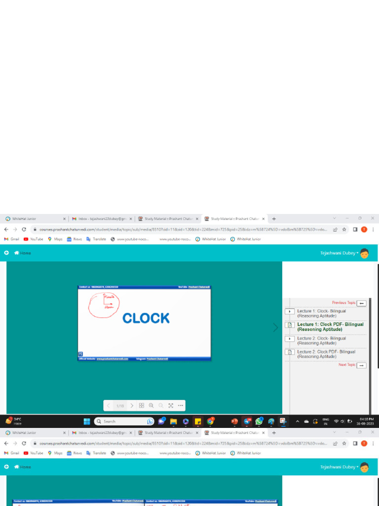 Clock | PDF
