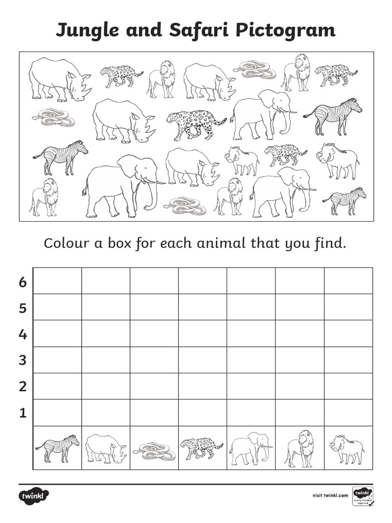 Jungle and Safari Pictogram 2F | PDF