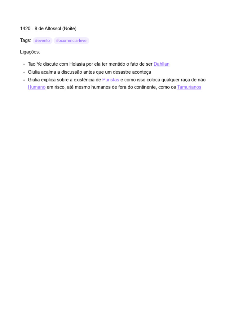 Briga - A Mentira de Helasia | PDF