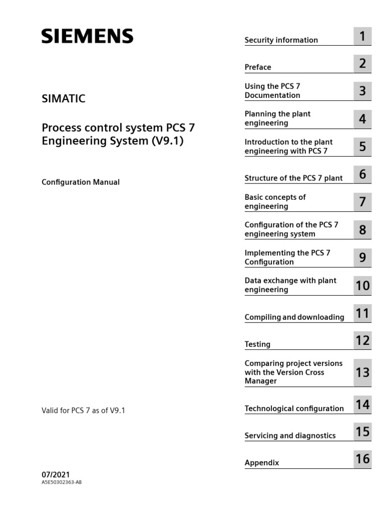 PCS 7 Engineering System Manual V9.1 | PDF | Computer Network ...