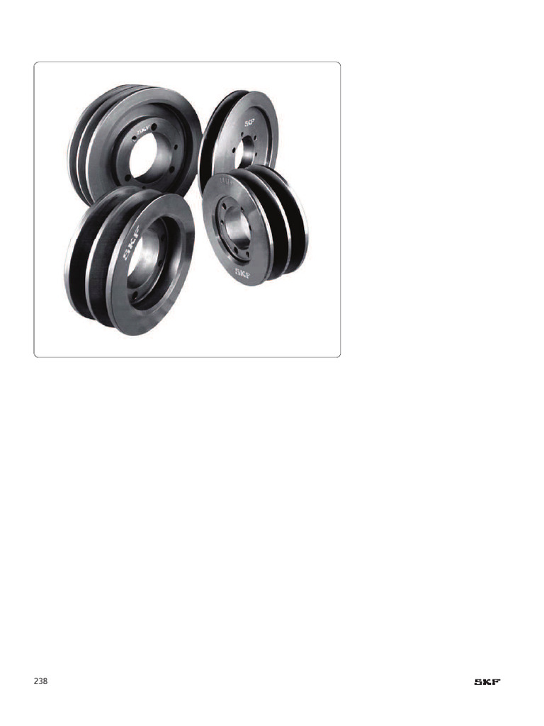SKF Pulleys Catalogue | PDF