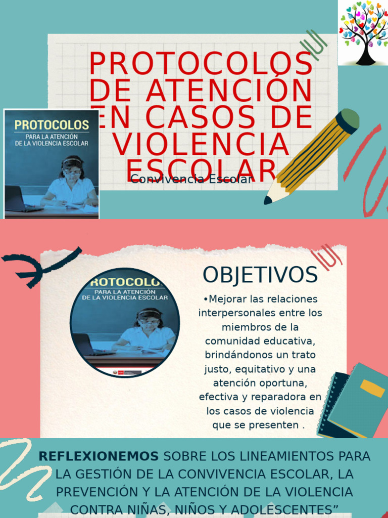 Protocolo de Atención a Violencia Escolar | PDF | Violencia | Prejuicio ...