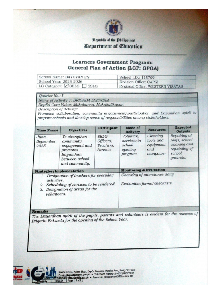 Gpoa Bayuyan Es | PDF