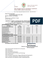 JNTUK-DAP-Proposed Academic Calendar - B.tech and B.pharm II, III and IV Year I and II Sem
