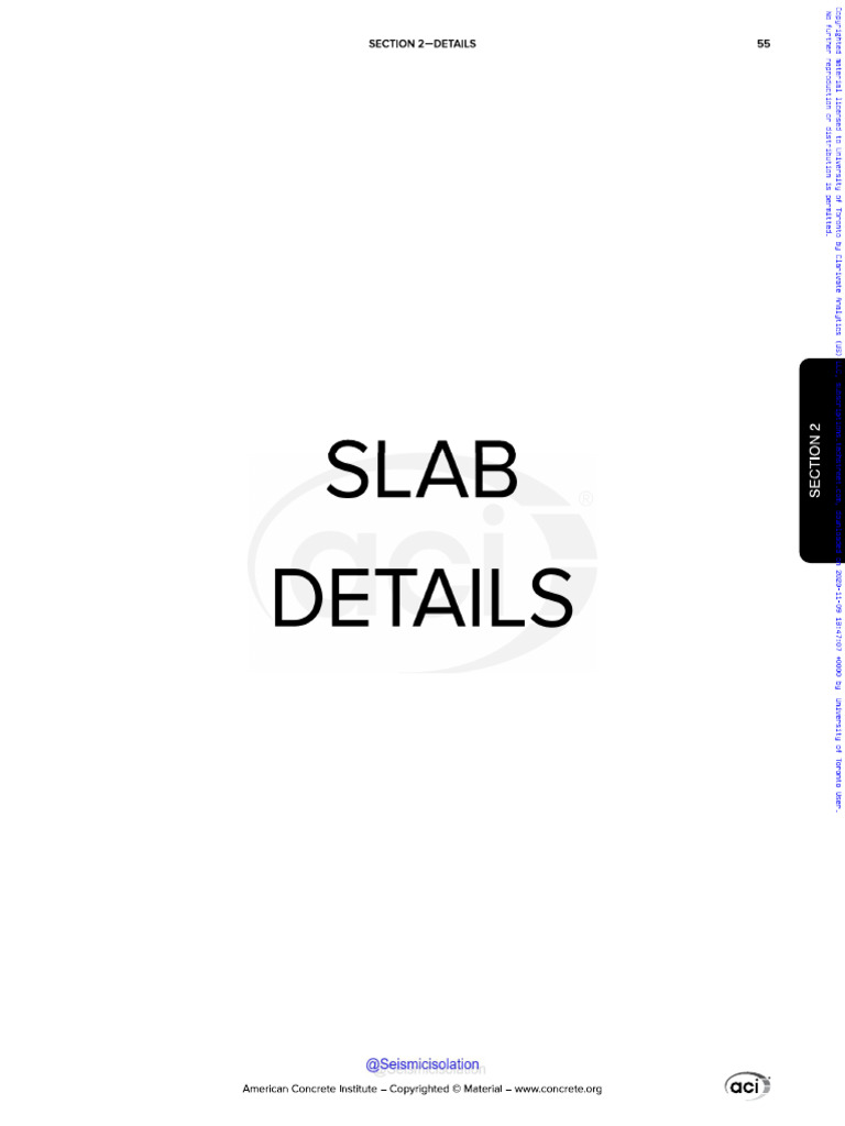 Slab Details - 001 | PDF