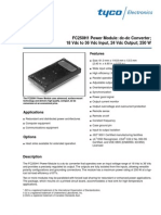 FC250H1 Power Module: DC-DC Converter 18 VDC To 36 VDC Input, 24 VDC Output 250 W