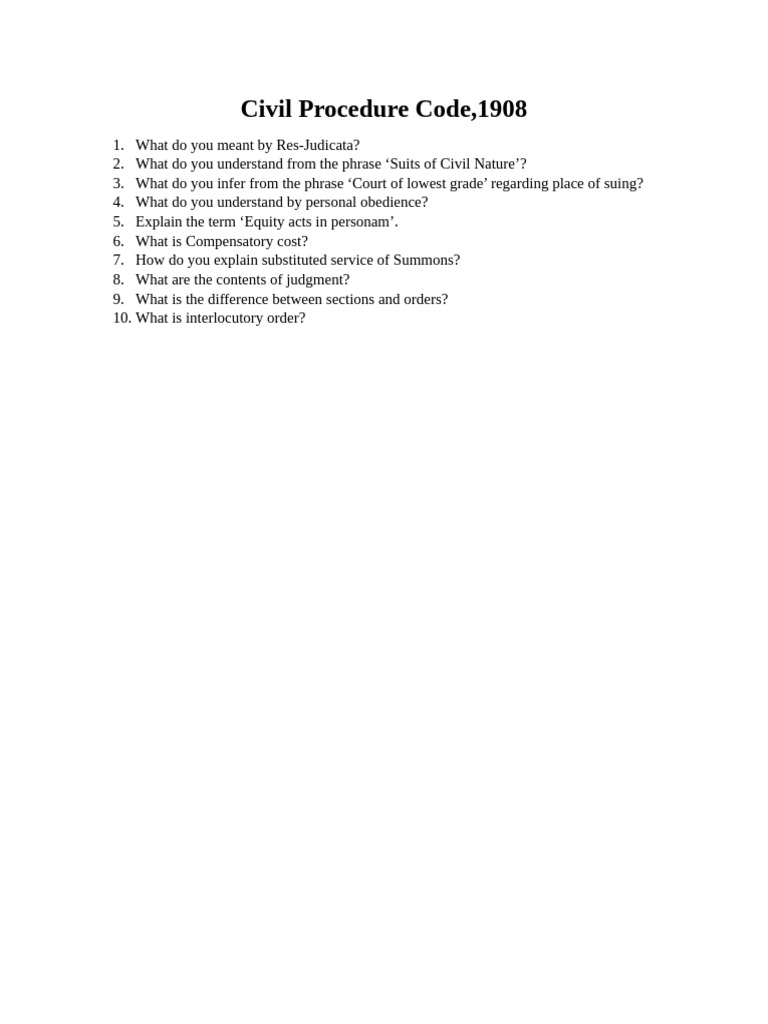 CPC Interview Questions | PDF