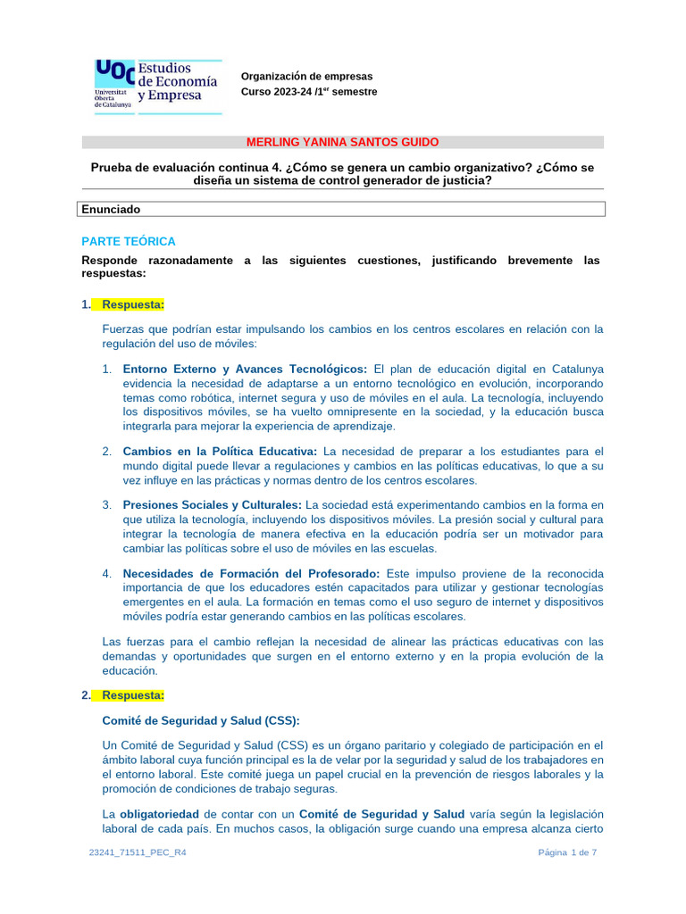 Pec R4 | PDF | Business | Seguridad y salud ocupacional