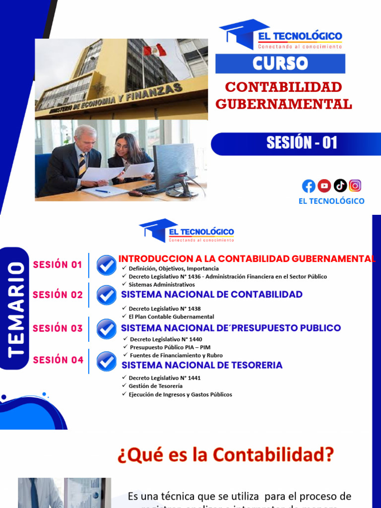 Introducción a la Contabilidad Gubernamental | PDF | Contabilidad ...