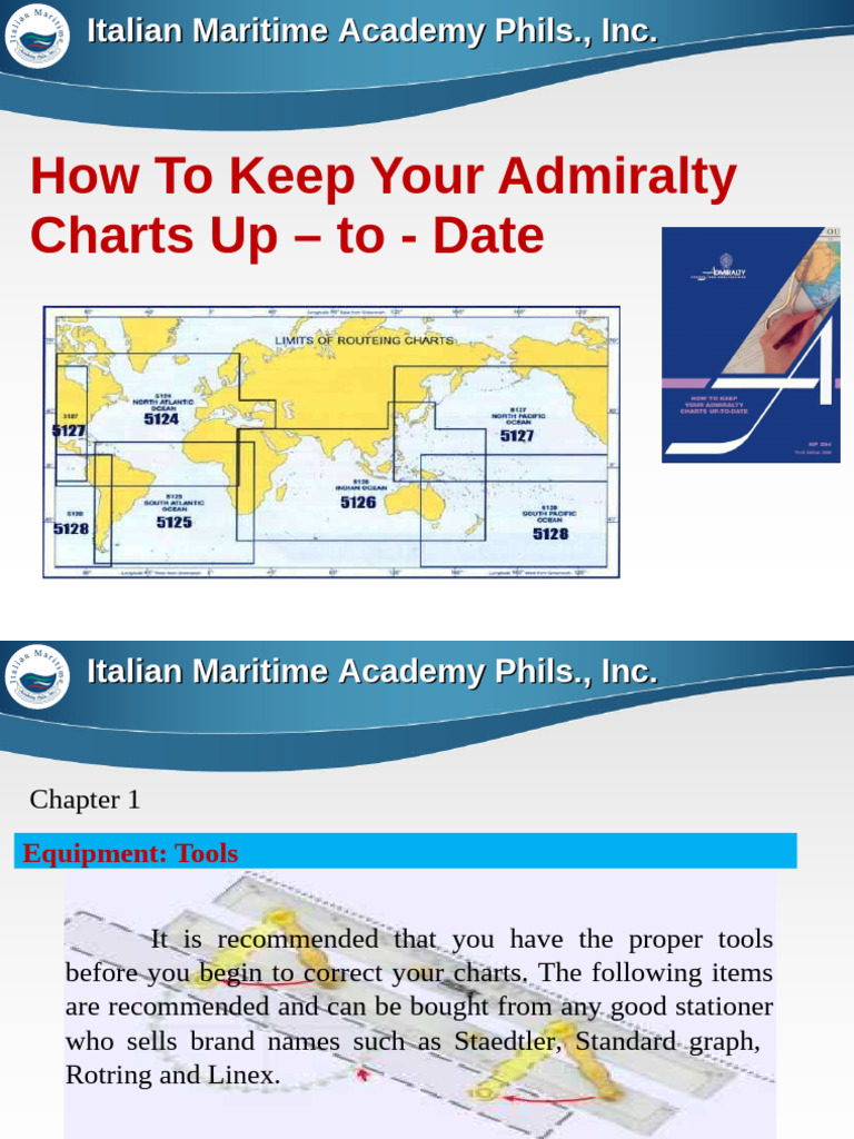 Updating Admiralty Charts: NP294 Guide | PDF | Hydrography | Navigation