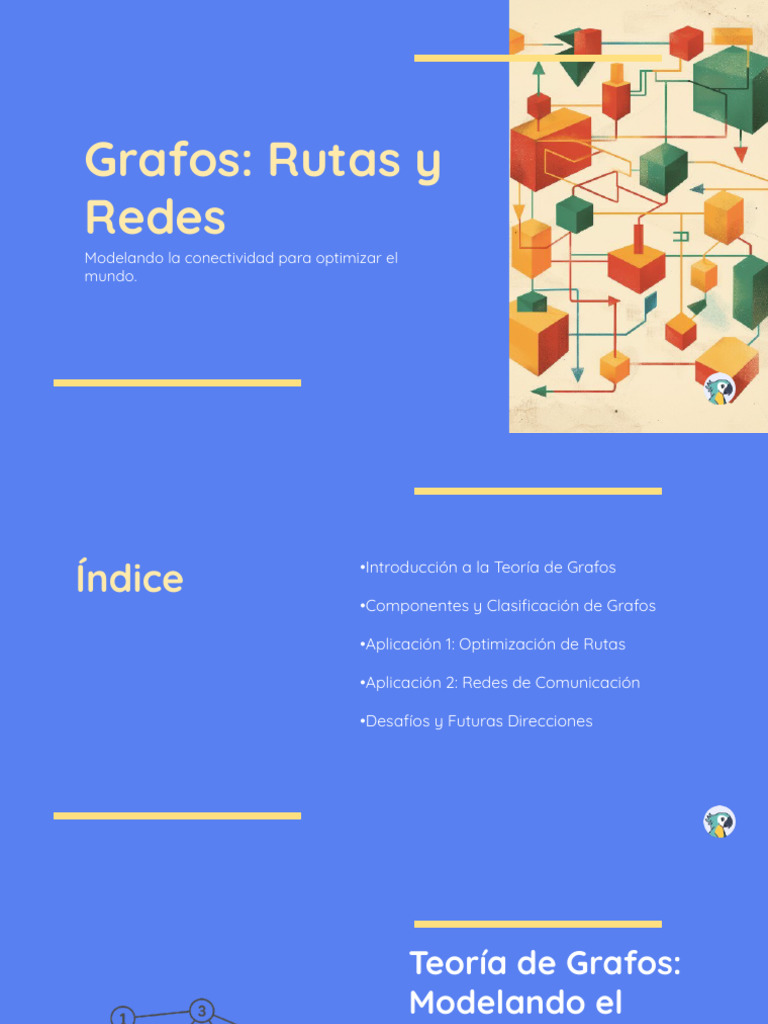 Optimización de Rutas y Redes con Grafos | PDF | Vértice (teoría de ...