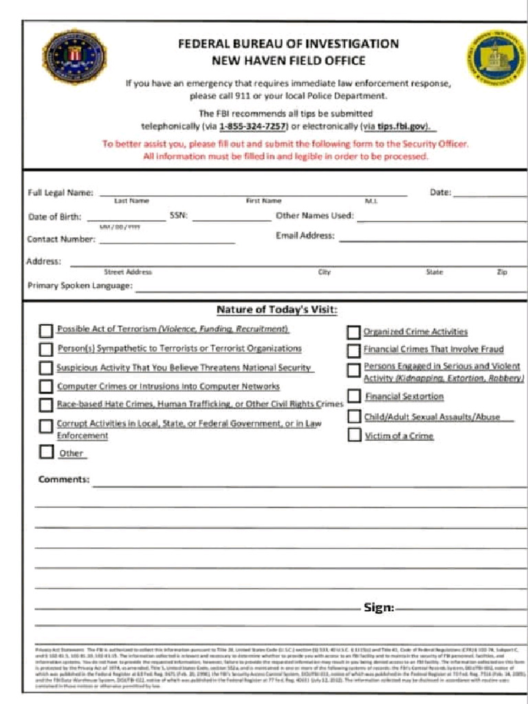 PDF - FBI Form - 20250731 - 143757 | PDF