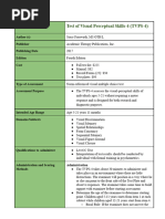 SIPT Test Formu | PDF