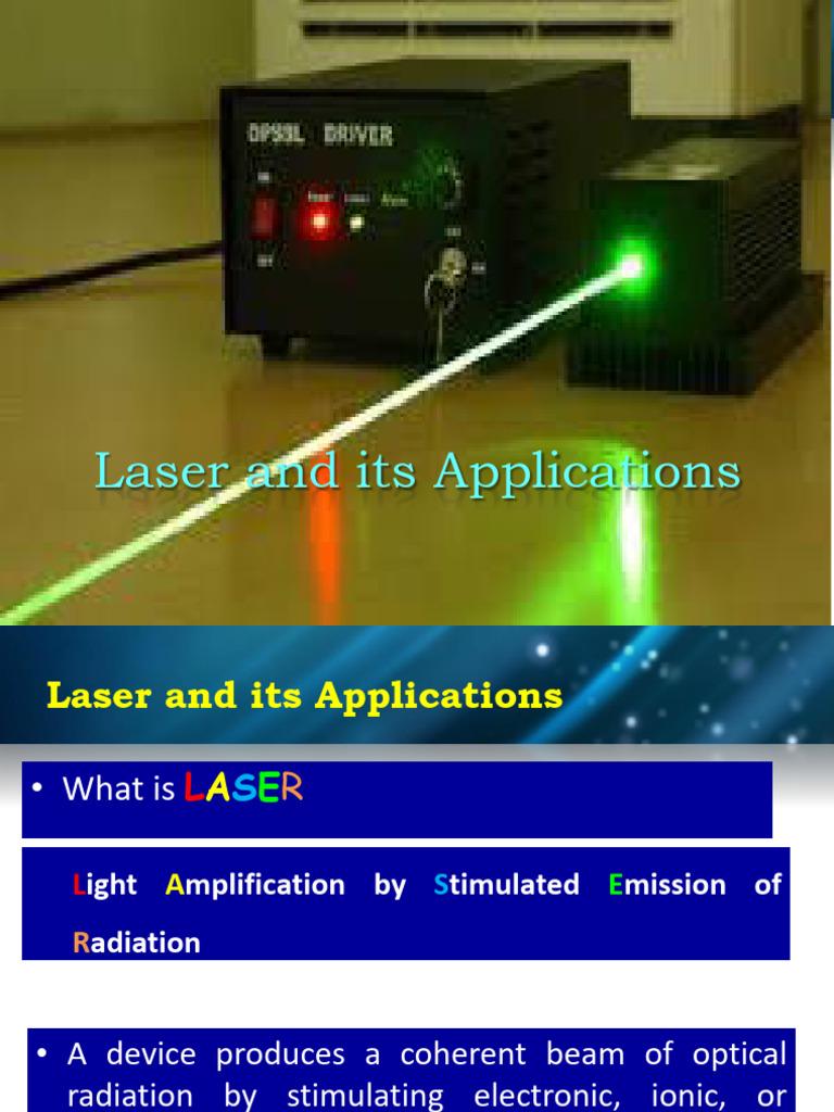 Laser Fundamentals and Historical Development | PDF | Laser | Emission ...