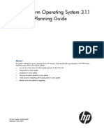 HP 3par Inform Operating System 3.1.1 Upgrade Pre-Planning Guide