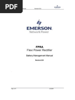 Battery Management Manual FPRA D01