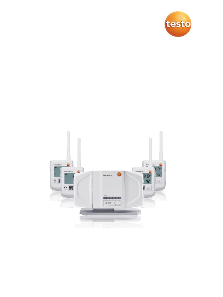 Manual de instalación testo Saveris 1 | PDF | Transport Layer Security ...