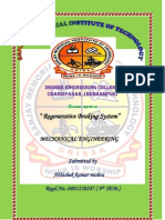 " Regenerative Braking System": Mechanical Engineering