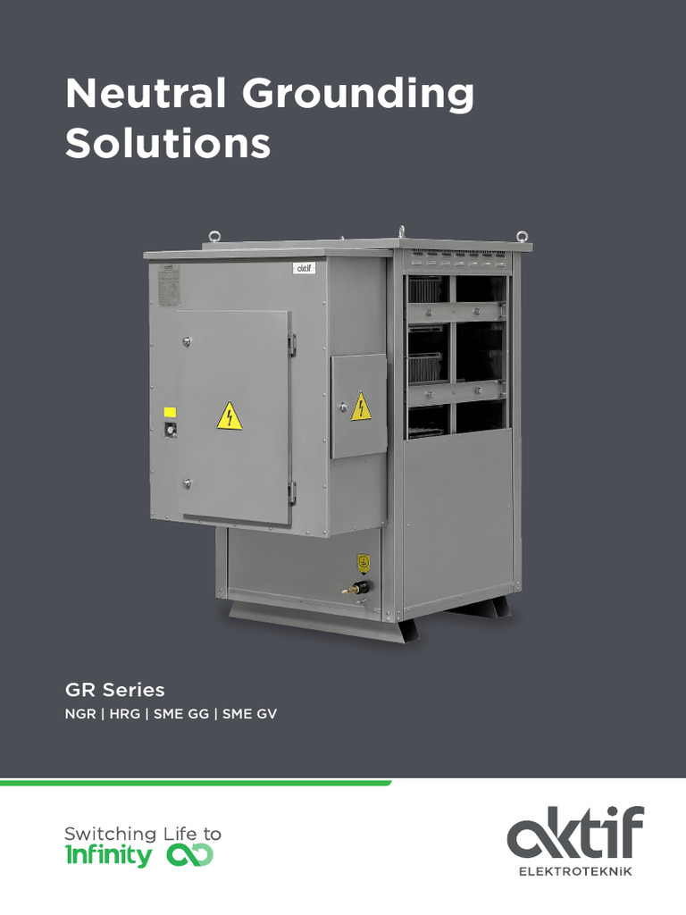 Neutral Grounding Solutions Overview | PDF | Resistor | Transformer