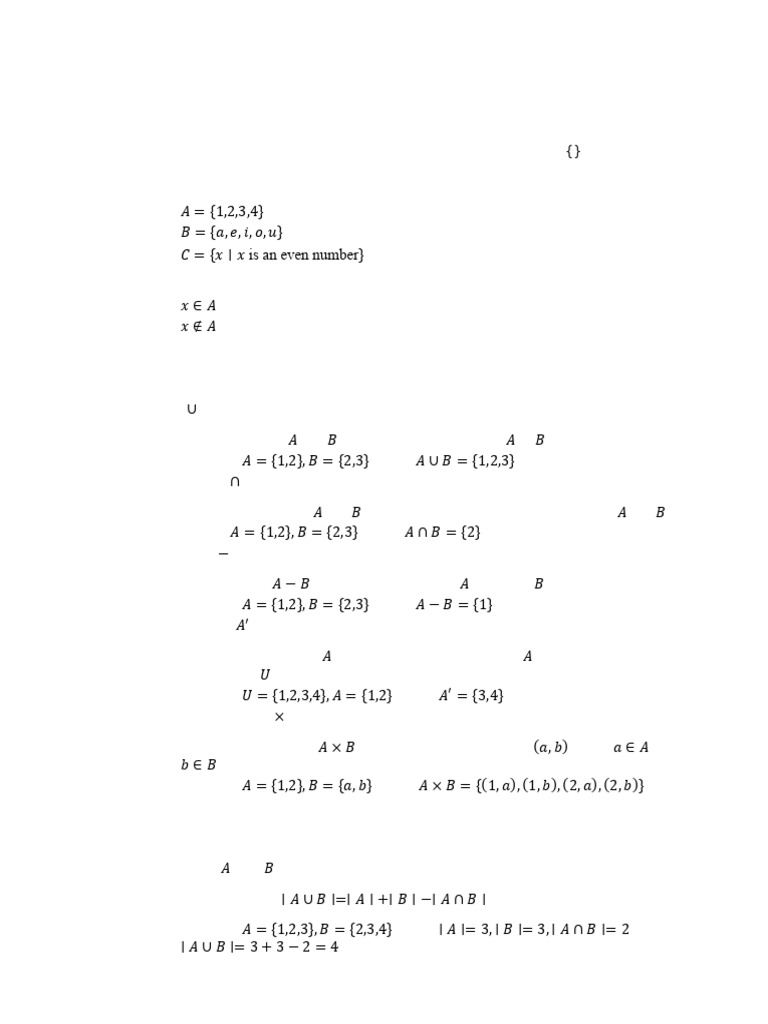 Sets, Relations, and Functions Explained | PDF | Function (Mathematics ...