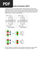 Bipolar Junction Transistor (BJT)