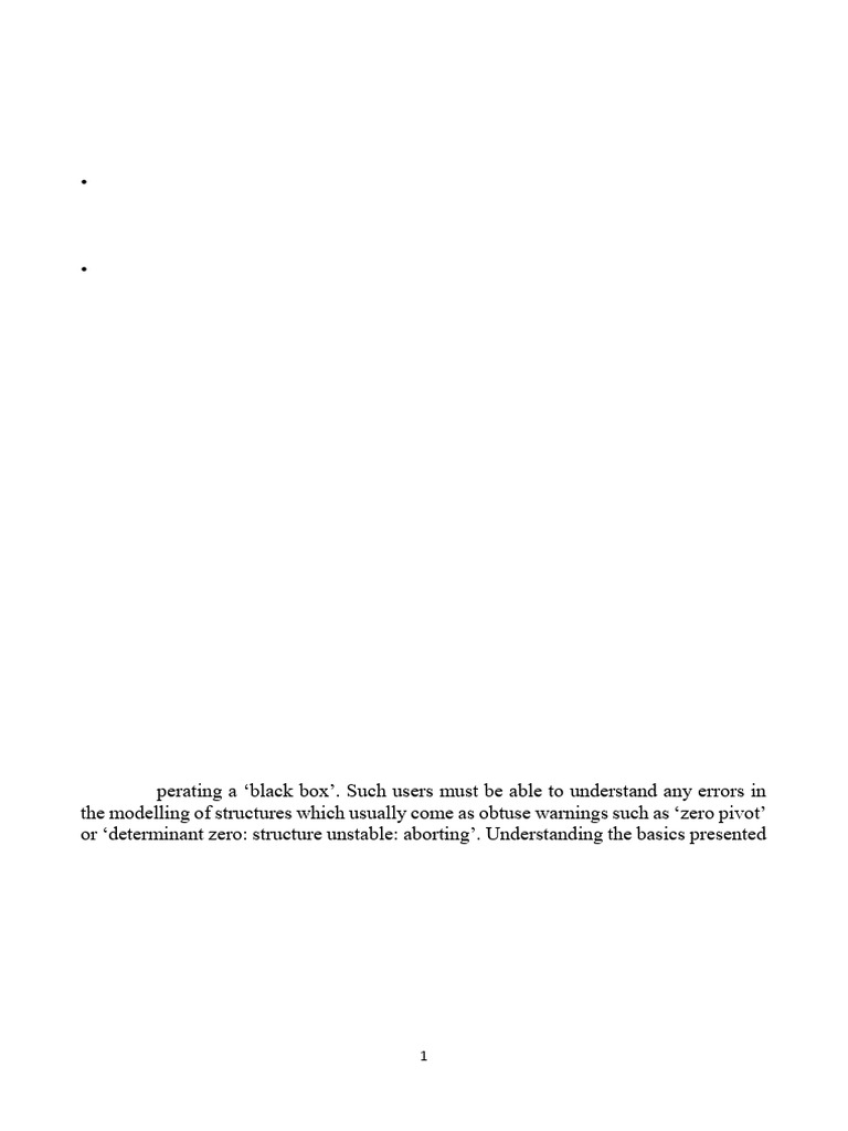 Matrix Stiffness Method in Structural Analysis | PDF | Matrix ...