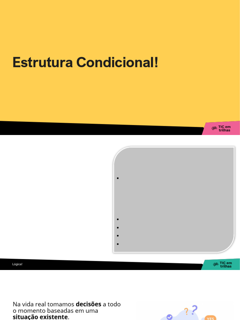 Estruturas Condicionais em Programação | PDF | Script Java | Lógica