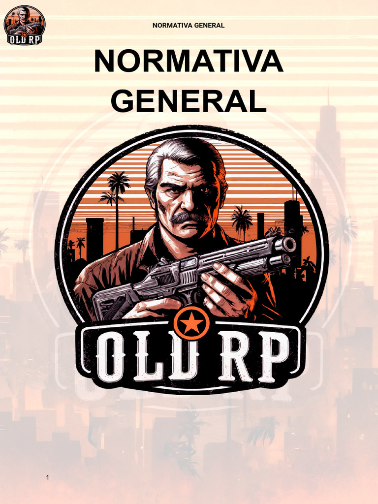 Normativa General de Rol en Videojuegos | PDF | Policía