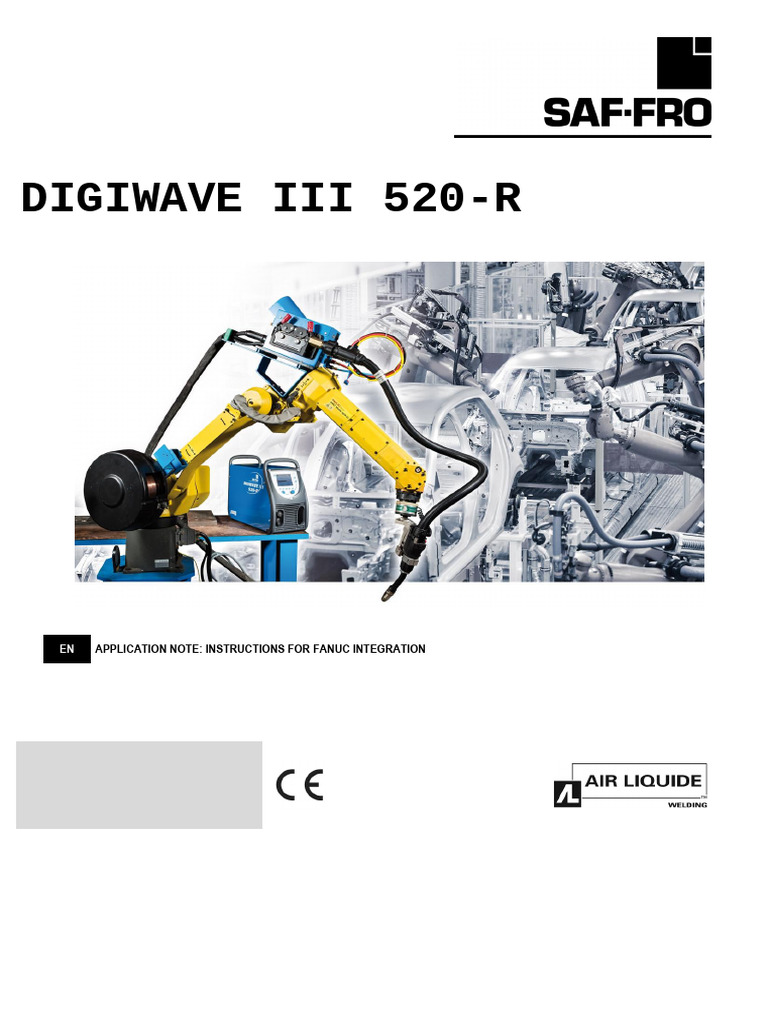 FANUC Integration Guide for DIGIWAVE III | PDF | Welding | Construction