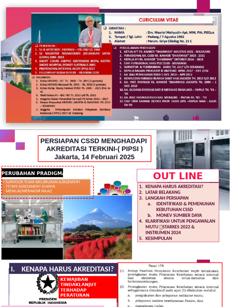 Persiapan Akreditasi CSSD 2025 | PDF