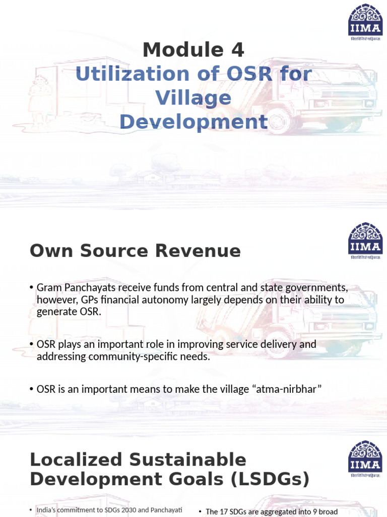 OSR Strategies for Sustainable Village Growth | PDF | Infrastructure ...