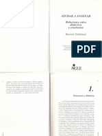 Ayudar A Enseñar - Capítulos 1 y 2 - Daniel Feldman