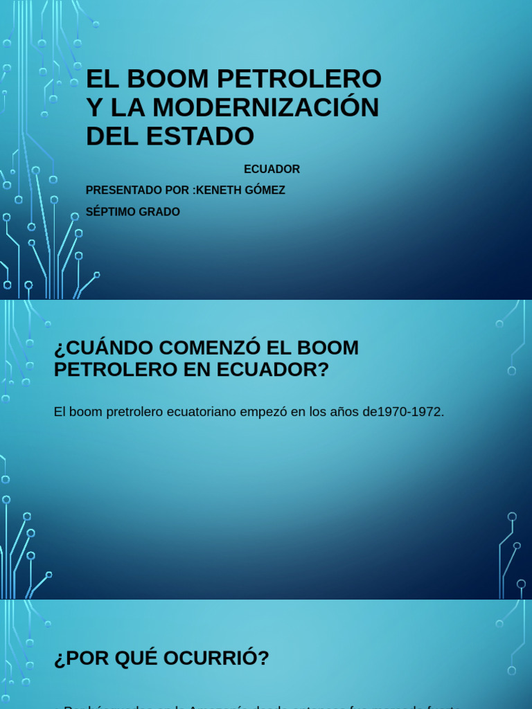Boom Petrolero | PDF