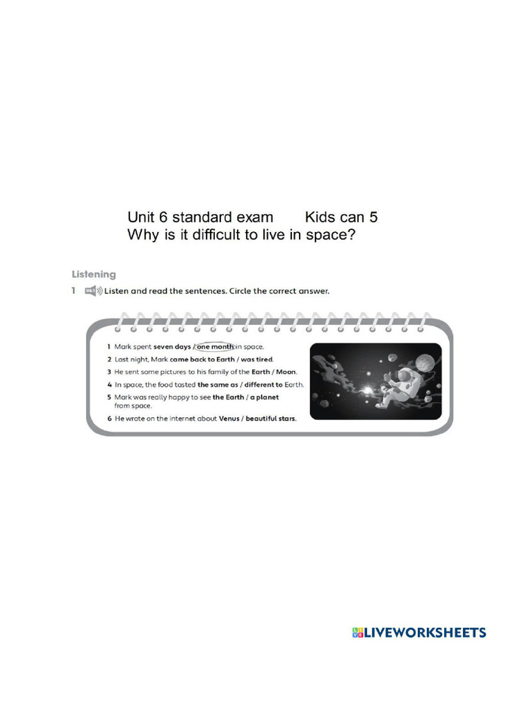 Worksheet 7711192 | PDF