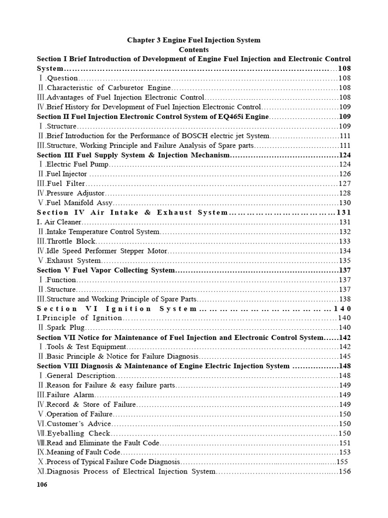 Fuel Injection Systems Overview and Maintenance | PDF | Vacuum Tube | Pump