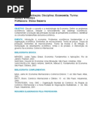 PARTE I ECONOMIA