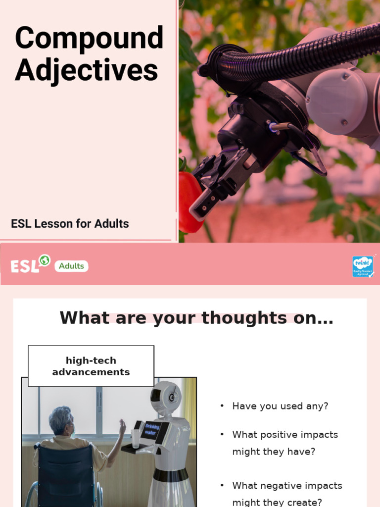 Understanding Compound Adjectives | PDF | Adjective | Adverb