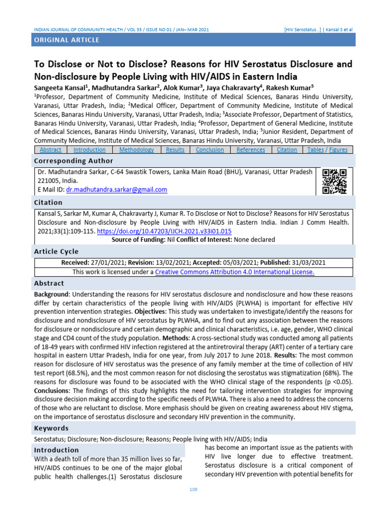 Chiefeditor,+15 +Layout+2013+OA+Ref+Done | PDF | Management Of Hiv/Aids ...