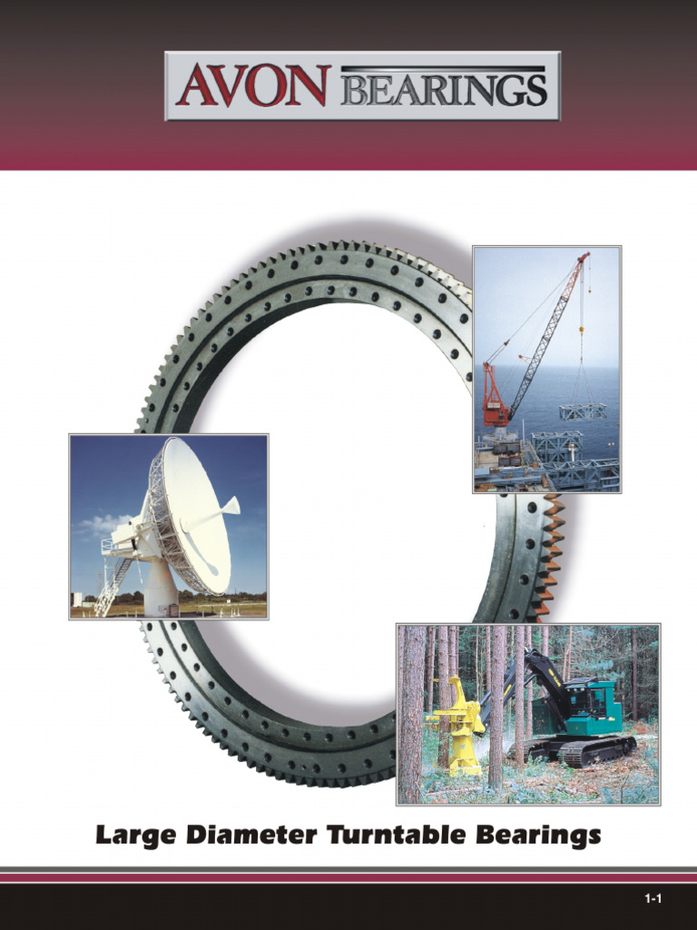 Avon Tornamesas | PDF | Bearing (Mechanical) | Crane (Machine)