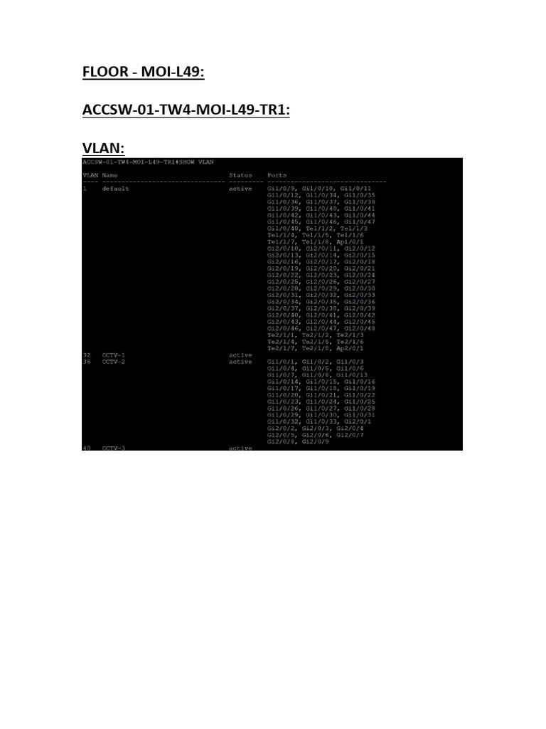 Moi L49 | PDF